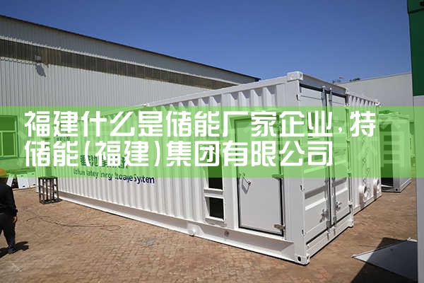 福建什么是储能厂家企业|艾薇特