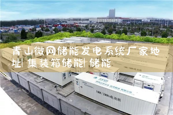 青山微网储能发电系统厂家地址|储能