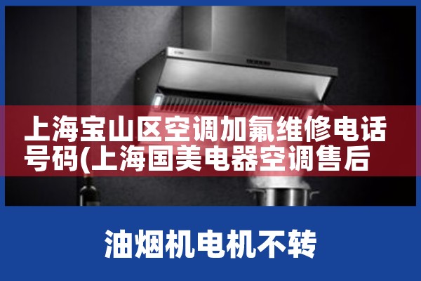 上海宝山区空调加氟维修电话号码|24小时维修电话